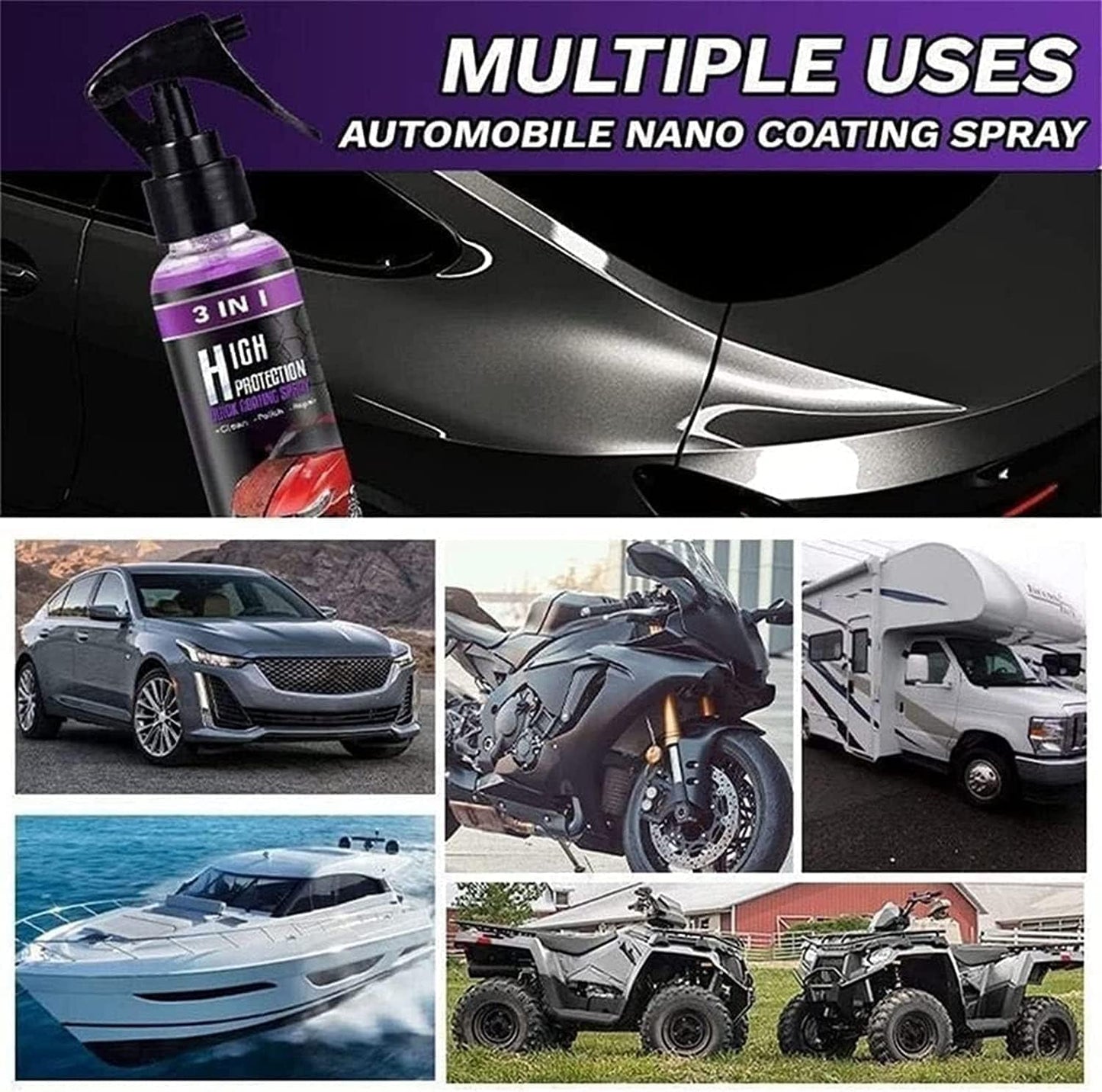 ShineArmor Ceramic Coating Car Spray