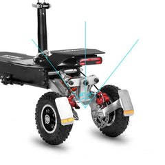 T3 1000W Three Wheel Electric Scooter