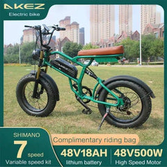 AKEZ 48km/h - 750W Mountain Bike